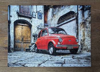 Puzzle 500 Fiat 500 sztuk Clementoni