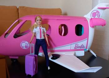 Samolot barbie , lalka barbie pilotka