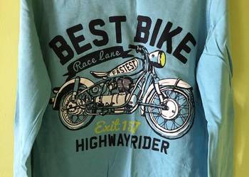 Bluzka z długim rękawem. Bawełna. Rozm.116. Okazja!