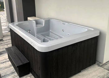 JACUZZI OGRODOWE SLIM 3 Wolnostojące w zabudowa, podgrzewane