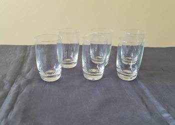 Szklanki "beczułki" . Okres PRL-u.