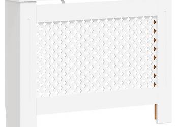 vidaXL Osłona na kaloryfer, biała(SKU:284323)