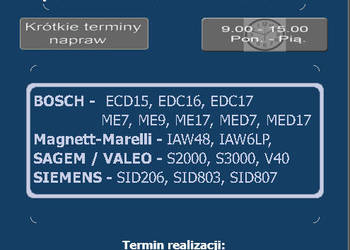Naprawa / klonowanie sterowników silnika ECU