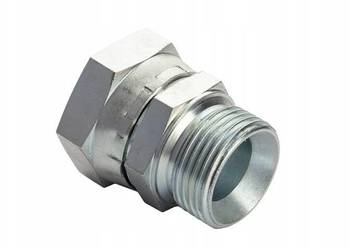 Złącze hydrauliczne proste redukcyjne z nakrętką mm 22x1,5/18x1,5 pp