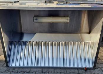 OKAP GASTRONOMICZNY Z FILTRAMI - GORT - 150/100/55 CM - M.1515.N.