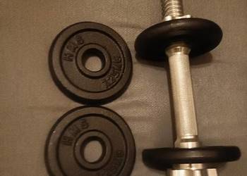 2 x Hantle żeliwne HMS 7 kg