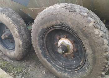 Tandem osie przyczepy beczkowozu beczki 8 ton 10 ton podwozie