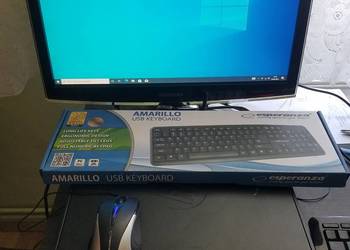 Zestaw komp HP8200 I3 - 2100 + monitor + klawiatura + myszka