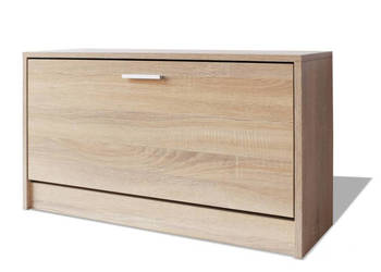 Szafka na buty kolor dębowy 80x24x45 cm WM-243049