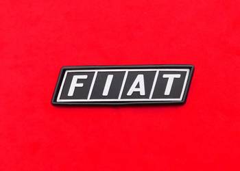 NOWY emblemat przód ALUMINIOWY znaczek logo napis Fiat 126 126p ST bambino