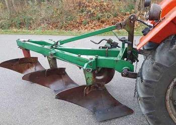 Pług 3-skibowy Grudziądz wysoka słupica oryginał fabryczna produkcja
