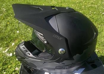 Kask motocyklowy enduro XL