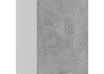 Szafka wisząca szarość betonu 395x31x60 cm WM-801256