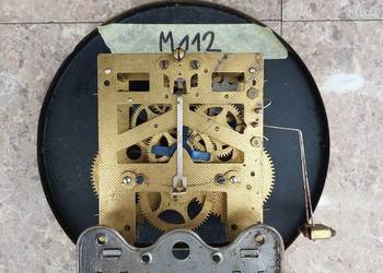 M112 Mechanizm starego zegara ściennego Junghans W277 tarcza 20,5cm