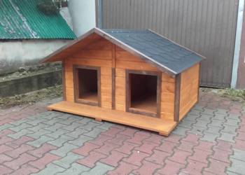 Budy dla dwóch psów Duża XXl ocieplana otwierany dach Buda d