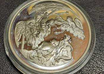 Medal SREBRO Pójdźmy wszyscy do stajenki (111)