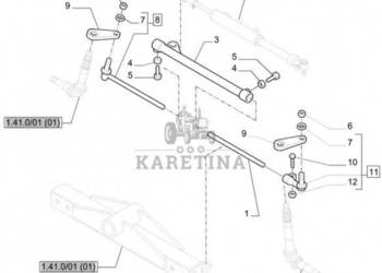 New Holland T6010 T6090 T6070 Dżwignia 82029586