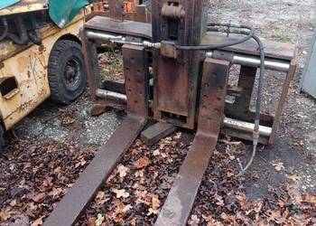 widły z przesuwem hydraulicznym, pozycjoner