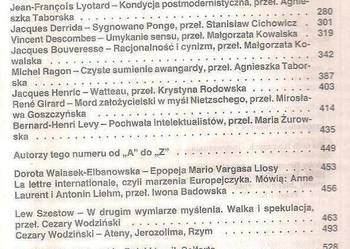 LITERATURA NA ŚWIECIE - 1988 NR 08-09 (205-6)