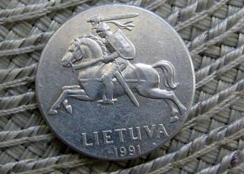 Litwa 5 Centai 1991r