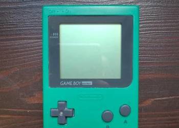 Nintendo Game Boy Pocket Green | Ekran IGŁA bez wad | 100% Sprawny