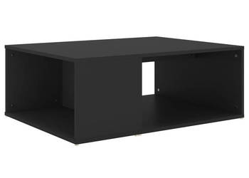 Stolik kawowy czarny 90x67x33 cm materiał drewnopochodny WM-806904