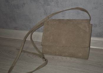 Torebka damska beżowa camel