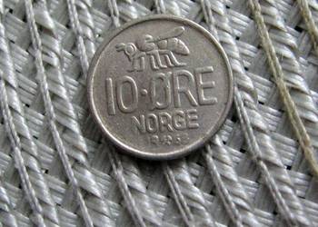 Norwegia 10 Ore 1968r