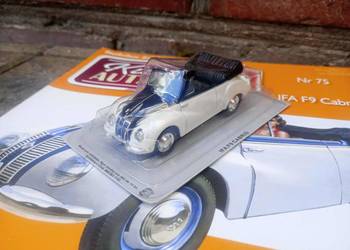IFA F9 CABRIO Kultowe auta PRL model deagostini 1/43 kolekcja NOWY