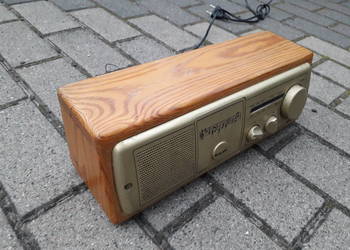 Radio Wanda 2 drewno wczesna RP początek kapitalizmu