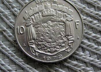 Belgia 10 Frank 1972r - Ładna
