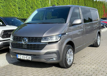 Volkswagen Transporter T6.1 Salon Polska 5 osobowy Hak Automat T6