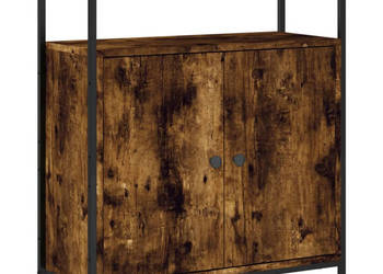 Szafka przydymiony dąb 70x30x80 cm materiał drewnopochodny WM-835531
