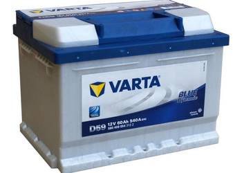 Akumulator Varta Blue Dynamic D59 60Ah/540A Darmowa Dostawa