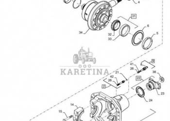 New Holland T6090 Element nośny 47421071