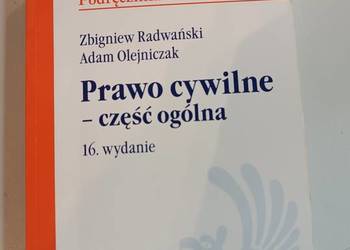 Prawo Cywilne - część ogólna. Podręcznik