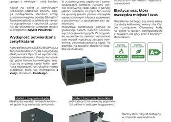 Kocioł na pellet, drewno Mocek 12kw , piec na dotacje 5 klasa
