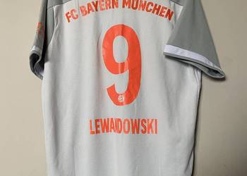 BAYERN MONACHIUM nr 9 LEWANDOWSKI 2020 - 2021 - XL - adidas - UNIKAT