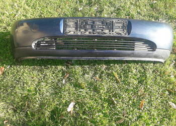 Ford Fiesta Mk4 Zderzak przedni,grill granatowy metalik.