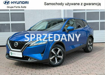 Nissan Qashqai 1.3 DIG-T mHEV 158KM 2WD Xtronic N-Connecta Salon PL FV23% …