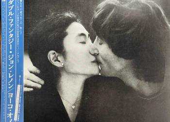 John Lennon & Yoko Ono Double Fantasy EX++/NM Japan Obi LP 1980 Geffen