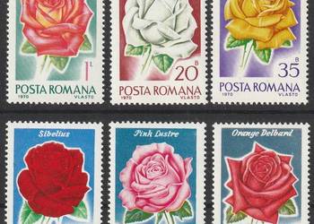 RUMUNIA - RÓŻE - 1970 - CZYSTE **