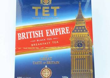 TET British Empire 100 szt 200g Czarna Herbata