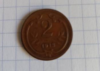 2 HALERZE 1913 ROK - AUSTRO-WĘGRY