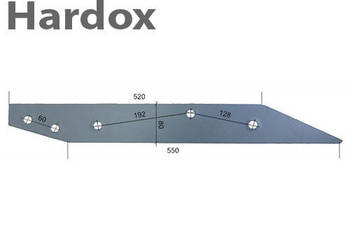 Płoza długa HARDOX 27240401/L części do pługa RABEWERK