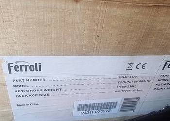 Ferroli ECOUNIT HP 400-1C 400L – NOWY, oryginalnie zapakowany