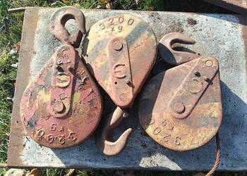 3 szt. zblocza linowe BALKANCAR, 3,2t 3 szt. zblocza linowe BALKANCAR, 3,2t