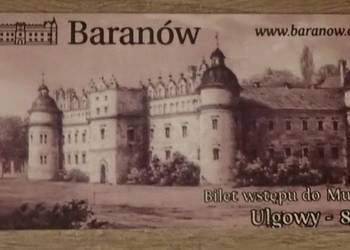 Bilet kolekcjonerski: Muzeum i Zamek Baranów Sandomierski