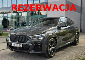 BMW X6 40d 340 KM. 1900 km przebiegu! Pneumatyka. Masaże. G06 (2019-)
