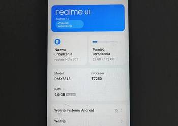 Realme Note 70T 4/128 GB – Android 15